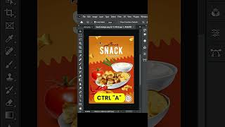 How to make mockup design in Photoshop shorts [upl. by Jovitah]