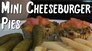 Mini Cheeseburger Pies  A Kids Favorite [upl. by Anwahsit]