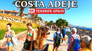 TENERIFE  COSTA ADEJE  Check the Current Appearance 😎 4K Walk ● February 2024 [upl. by Dnomra946]