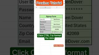 Smart way to use ms excel  tops and tricks shortvideo excel shorts microsoft [upl. by Amaryl903]