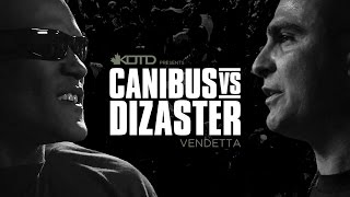 KOTD  Rap Battle  Canibus vs Dizaster  CoHosted by DJ Skee  Vendetta [upl. by Annaear]