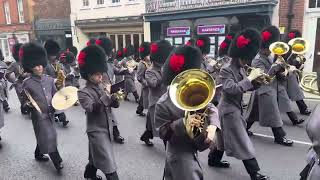 Band of the Coldstream guards in Windsor [upl. by Adroj]