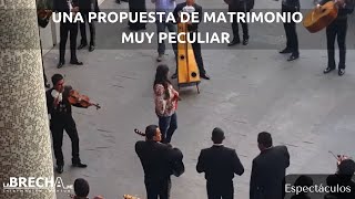 Una propuesta de matrimonio muy peculiar en SLP [upl. by Shea]