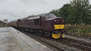 Trains at Skipton and Hellifield Station 51023 With SIERRA LEONE on The Statesman [upl. by Banwell]