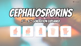 Cephalosporins EXPLAINED in 200 seconds [upl. by Atineb]