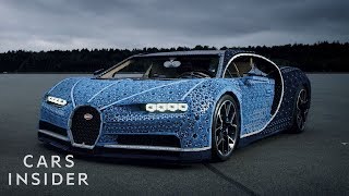 How LEGO Built A Fully Drivable Bugatti Chiron [upl. by Frerichs]