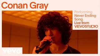 Conan Gray  Never Ending Song Live Performance  Vevo [upl. by Hermia37]