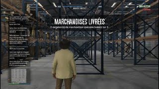 Entrepôt De Marchandise GTA V Online [upl. by Olenka]