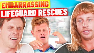 Lifeguards React to Embarrassing Lifeguard Rescues Jeff and Joel REACT [upl. by Atteoj569]