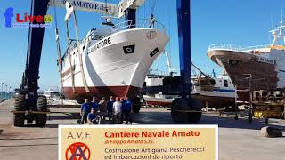 Cantiere Navale di Filippo Amato a Portopalo [upl. by Ennirok902]