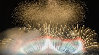 4K HDR  Japan Fireworks Show  Noshiro no Hanabi 2021 BMD DaVinci Resolve YRGB Graded [upl. by Arac707]