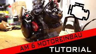 Motor Einbau  Rieju MRT Minarelli AM6  Tutorial [upl. by Rosenkrantz260]