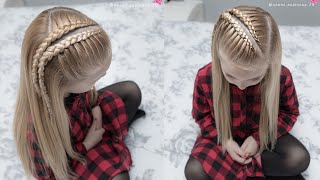 Trenzas paso a paso  lace braid tutorial [upl. by Yaffit]