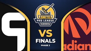 SMITE Pro League Phase 2 Playoffs Ghost Gaming vs Radiance Final [upl. by Christoffer]