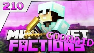 Minecraft Factions Lets Play Episode 210  GODRAID SKYVAULT [upl. by Hsirrap]