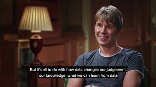 People of Science with Brian Cox  Sir David Spiegelhalter clip [upl. by Airom]