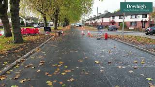 Pinehurst Avenue Anfield  Full Drone Run  Completed Works [upl. by Rydder259]