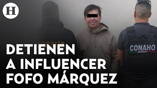 El influencer Fofo Márquez fue detenido en Naucalpan por golpear y patear a una señora [upl. by Millhon]