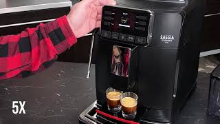 How To Make Coffee Drinks on Gaggia Cadorna Espresso Machines [upl. by Klepac]