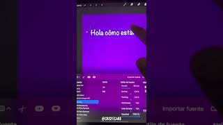 Cómo agregar texto en procreate [upl. by Baiel]