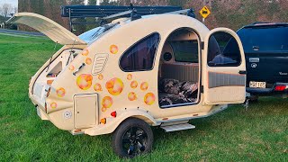 Bubble Caravan Compact Customizable Camping Comfort [upl. by Llerrah]