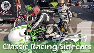 Classic racing sidecars  lets enjoy good company and good sound [upl. by Ellinehc821]