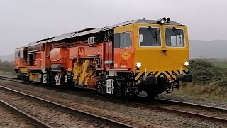 081124  Colas Rail Tamper  DR 77910  Rugby Depot Access Line to Rhyl Civil Engineers Sdg [upl. by Kurman82]