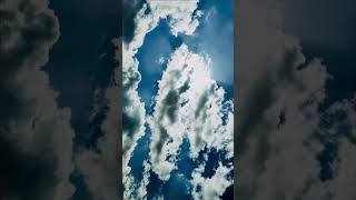 View of clouds ☁️ 🥰 nature naturephotography naturelovers clouds clouds viralvideo [upl. by Annoya]