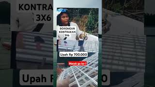 HARGA BORONGAN KONTRAKAN 3X6 [upl. by Melita]