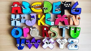 Cool Craft  Paper Alphabet Lore AZ  Big Compilation [upl. by Ahsitan]