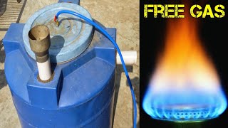 Free Gas from Fruit And Vegetables waste  How To Get Free Gas  Biogas plant  MH4 TECH [upl. by Eceinehs]