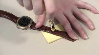 Leather Watch Band Hole Punching Tool [upl. by Ramon616]