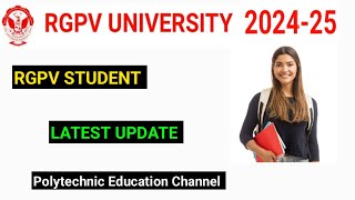 RGPV STUDENT LATEST UPDATE [upl. by Dreddy]