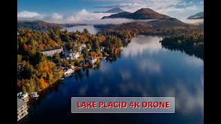 Lake Placid Drone 4K [upl. by Nesaj998]