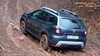 Dacia Duster 2WD vs 4WD In Mud 2024 [upl. by Danete851]