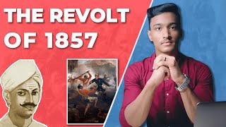 The Revolt of 1857  Sepoy Mutiny of 1857  Revolt of 1857 Class 8  Class 10 [upl. by Jessee56]