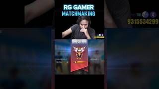 RG GAMER LIVE MATCHMAKING CS RANK freefire shorts garenafreefire [upl. by Winslow605]