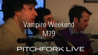 Vampire Weekend  M79  Pitchfork Live [upl. by Dlareg]