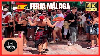 Feria de Malaga 2024 Stunning Summer Festival in Spain  Costa del Sol 4K  Andalucía [upl. by Davita]