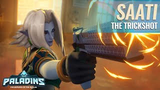 Paladins  Champion Teaser  Saati The Trickshot [upl. by Katherin]