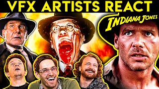 VFX Artists React to Bad amp Great INDIANA JONES CGi [upl. by Aisset340]