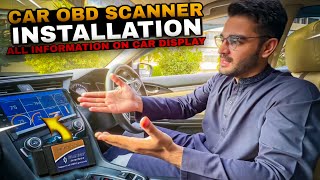 HOW TO INSTALL OBD2 SCANNER IN HONDA CIVIC  ALL CAR INFORMATION ON CAR SCREEN obd2scanners elm327 [upl. by Latoyia725]