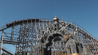 Wodan Timbur Coaster Offride HD Europa Park [upl. by Annovaj]