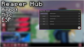 Roblox Arsenal Exploiting Pastebin 2024  Reaper Hub [upl. by Idoj128]