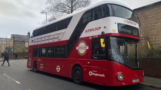 Full Route Visual Stagecoach London Route SL3  Thamesmead to Bromley North  LT133 LTZ 1133 [upl. by Lowery157]