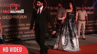 WHY  Abhishek Bachchan Got Angry To Aishwarya Rai  Full Video  Sarbjit Grand Premiere [upl. by Ahsac]