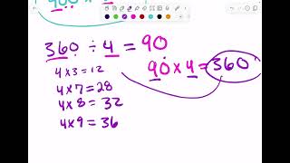 Finding Quotients Part 2 Chapter 5 Lesson 1 [upl. by Modeerf779]