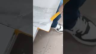 Instant Tile Repair diy youtubeshorts shorts [upl. by Esilahc]