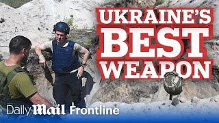 Ukraine frontline This is trench warfares most effective weapon [upl. by Aerdnaek900]