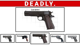 Most Deadly Handguns [upl. by Philemol]